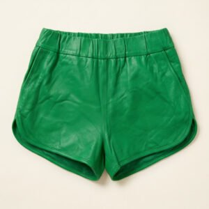 Moss Copenhagen Genuine Leather Runner Shorts